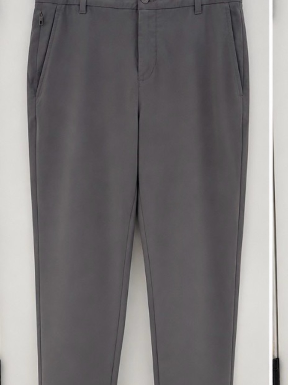 BirdDogs Men's Gray Slim Dress Pants 30x30
